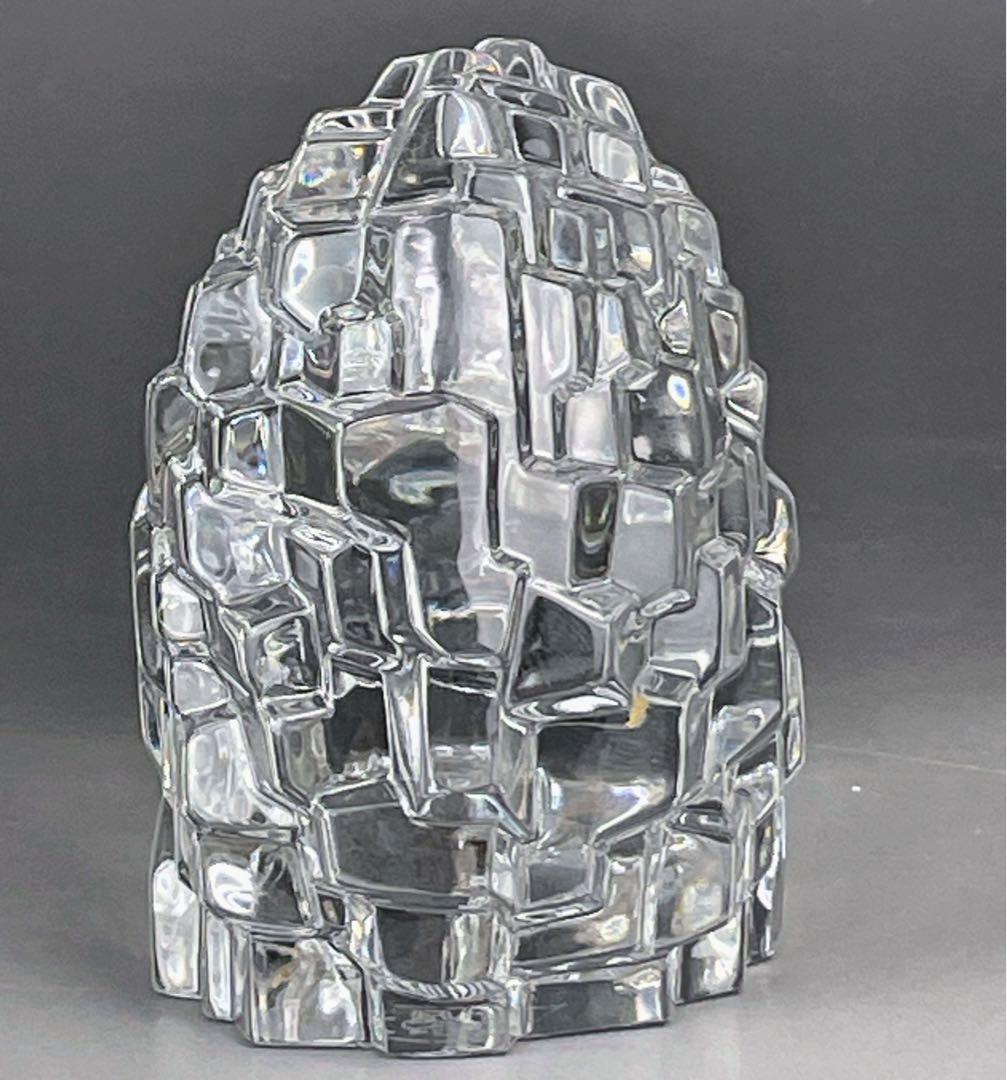 【美品・希少】Baccarat バカラ ハリネズミ 針鼠 ぺーパーウェイト 置物