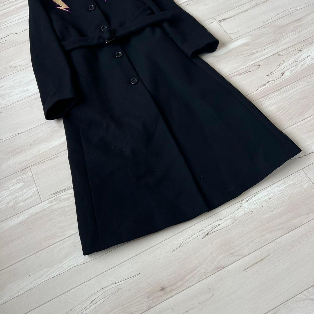 LOVE MOSCHINO ラブモスキーノ ベルテッドコート　着丈116cm