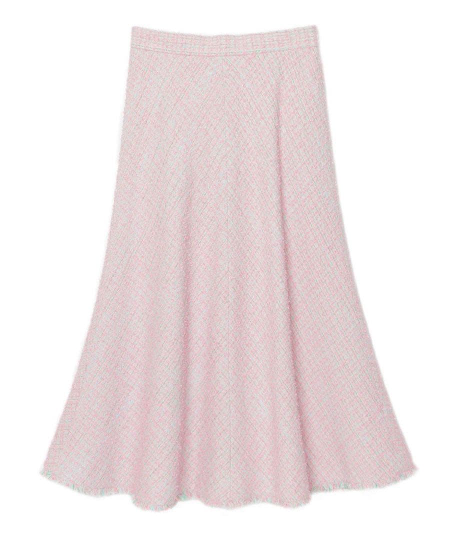 即購入可 ⭐︎ 美品　アナイ　ANAYI ツィード　スカート　ピンク　36