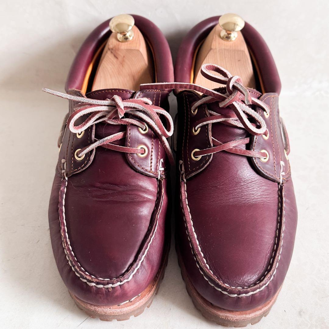 ✨定番✨ティンバーランド デッキシューズ 3eye クラシック バーガンディ