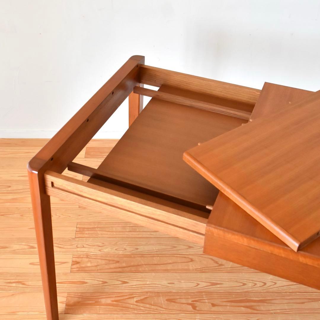 青林製作所　エクステンションテーブル　チーク材