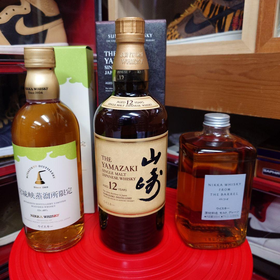 ✨希少・激レア 山崎12年・宮城峡蒸溜所限定・フロム・ザ・バレル 飲み比べ✨