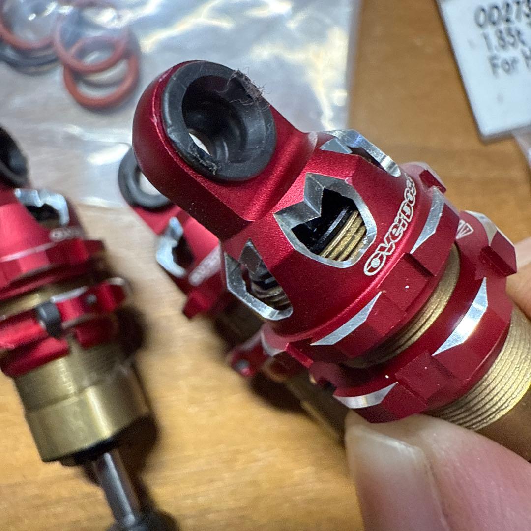 オーバードーズ overdosespec3レッドハイグレードショックOHパーツ付