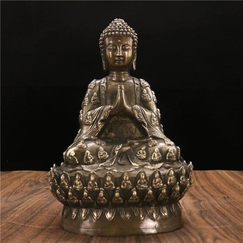 銅製 全身仏 仏像 装飾品 工芸品 美術品 置物 卓上