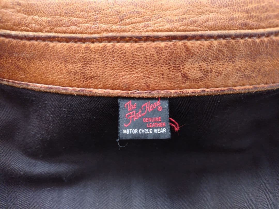 FLAT HEAD Deer Skin Jacket 40 ブラウン