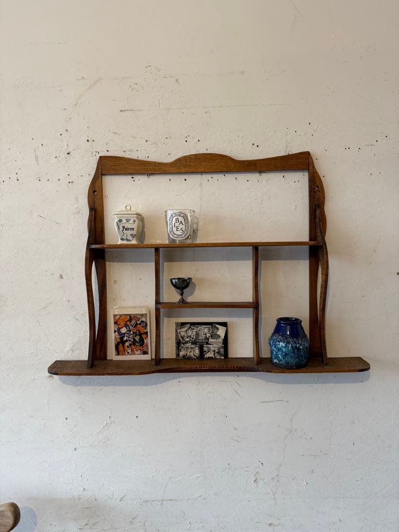 年末・年始SALE ビンテージ ウォールシェルフ　ウォールラック　飾り棚