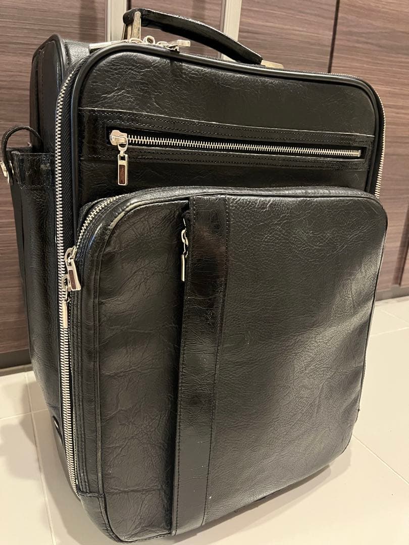 【マスターピースVINTERKS 】レザー キャリーケース トラベル バッグ