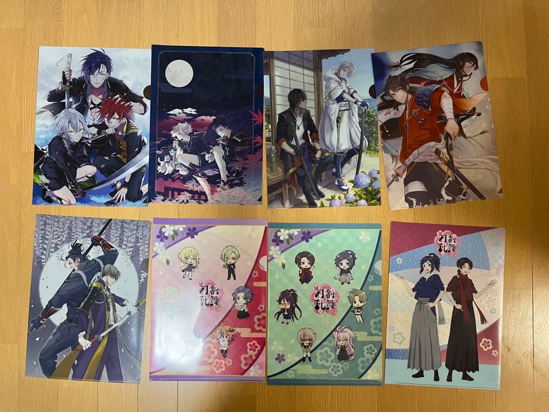 刀剣乱舞　クリアファイル　チケットケース　クリアビジュアルポスター　まとめ