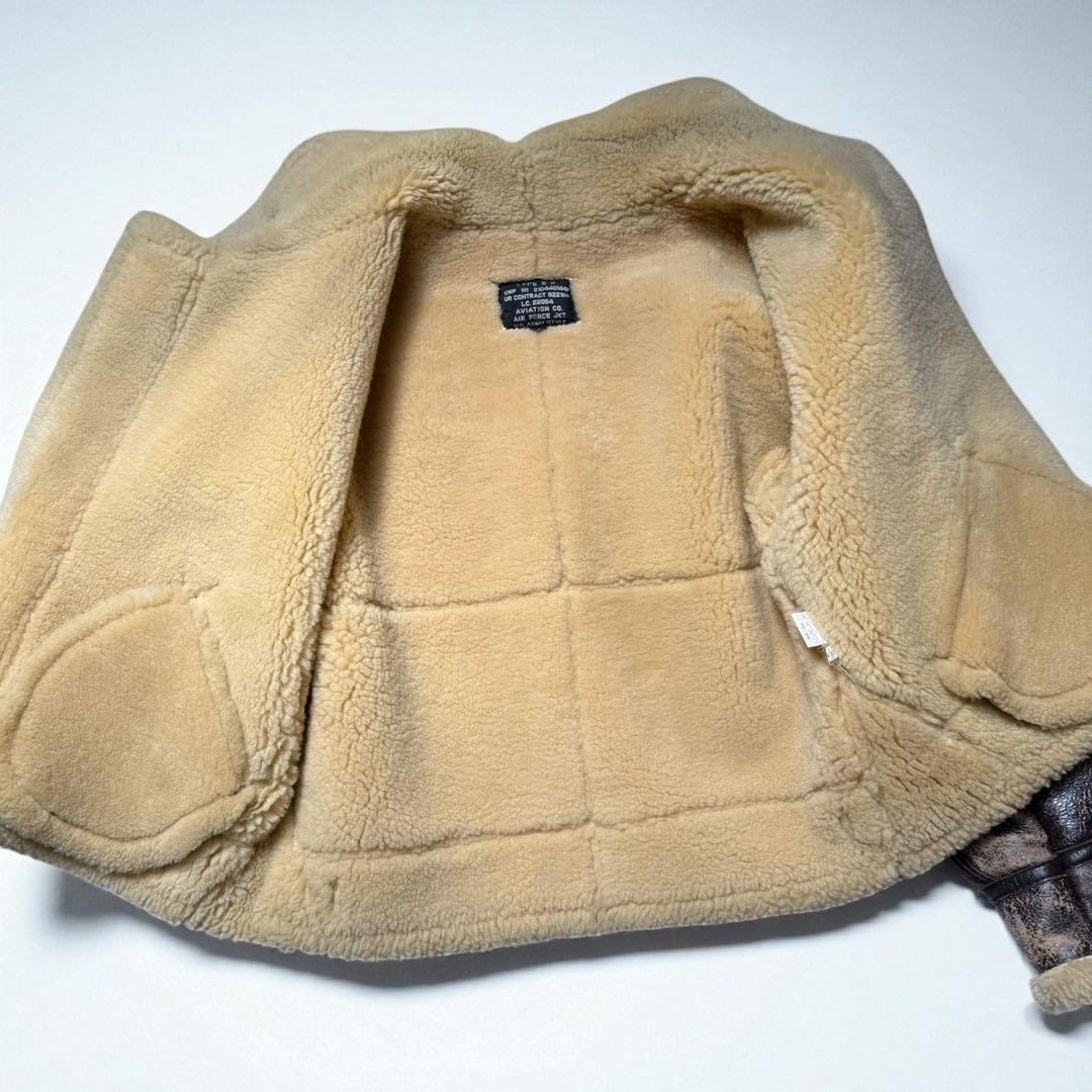 AVIATION　B-3　シープスキン　ムートンジャケット