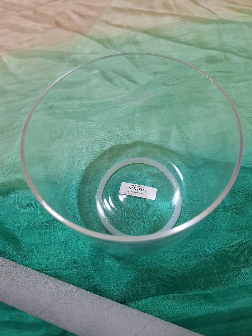美品⭐クリスタルボウル　528ヘルツソルフェジオ周波数