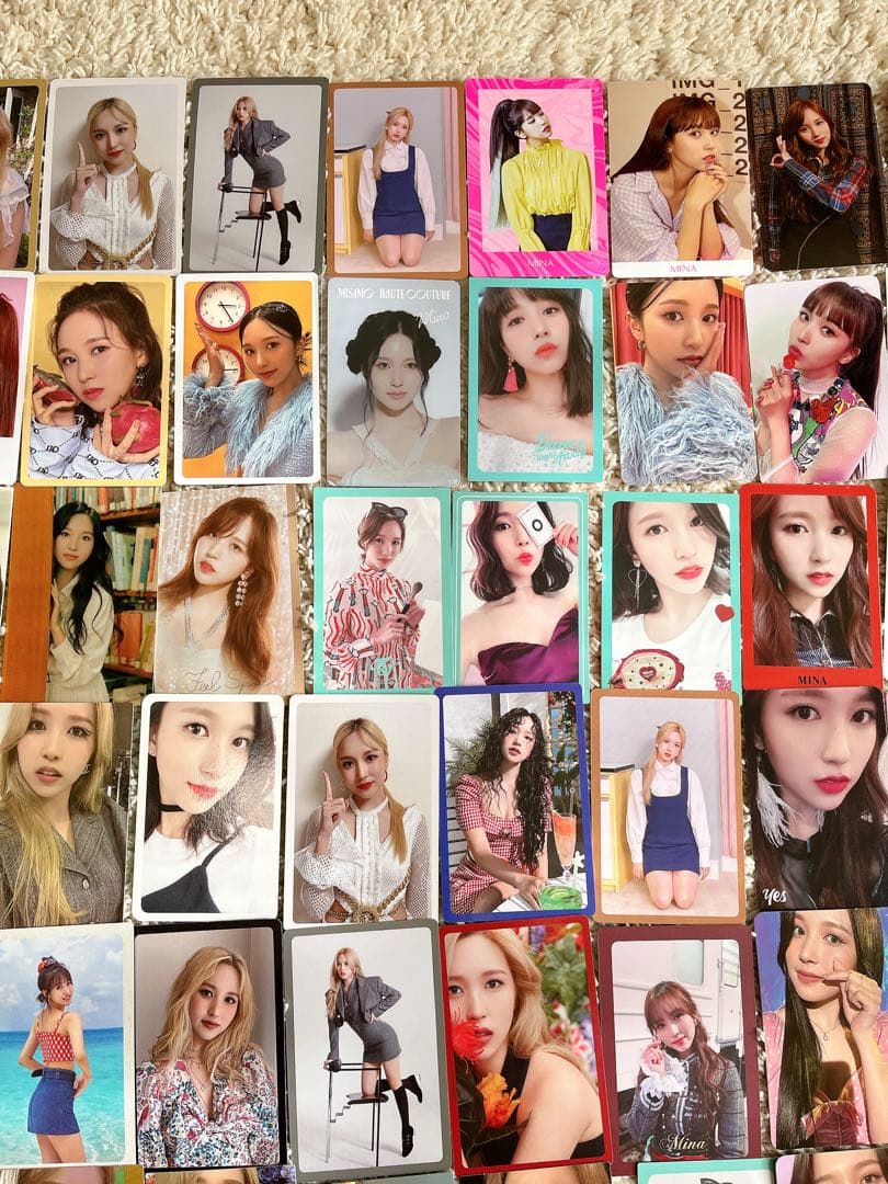twice ミナ トレカ まとめ売り 110 枚