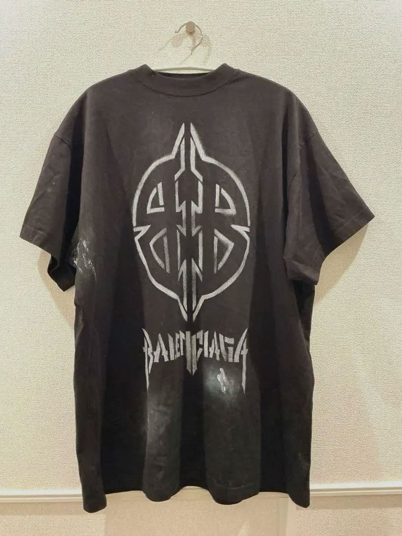 BALENCIAGA バレンシアガ　l BB Stencil Tシャツ