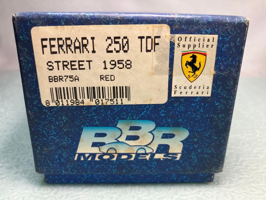 専用品　BBR Ferrari 250TDF ストリート　レッド 1958年