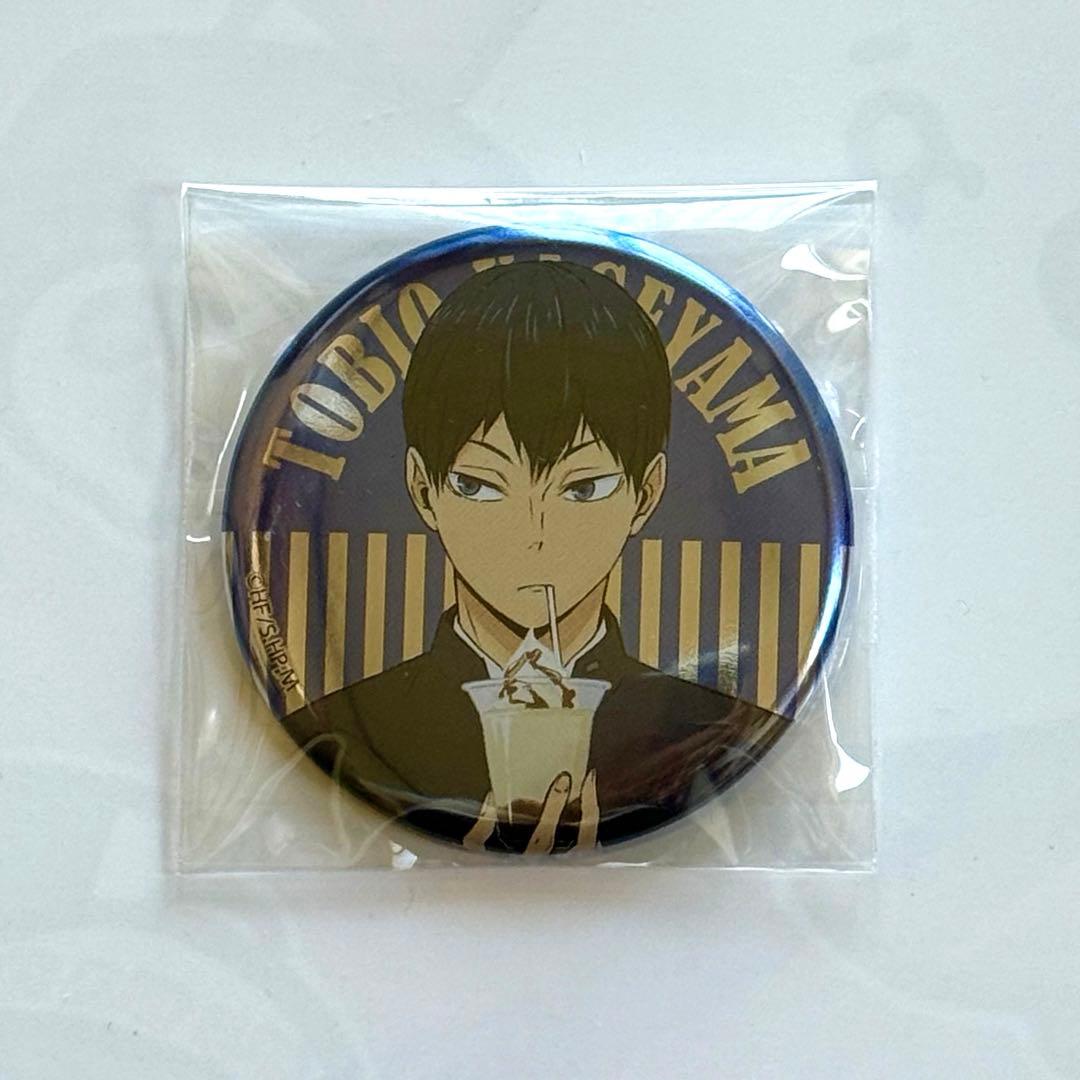 ハイキュー!! 影山飛雄 ナンジャタウン メタリック缶バッジ 未使用