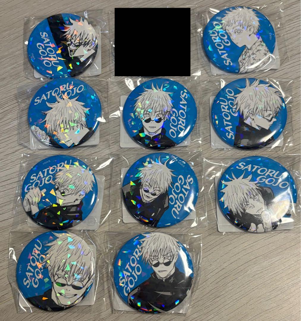 呪術廻戦 懐玉・玉折 オールスター缶バッジ オル缶 五条悟