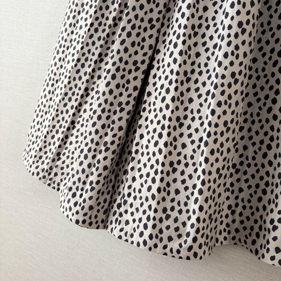極美品✨ビアズリー 2023AW レオパードジャガードキュロットパンツ