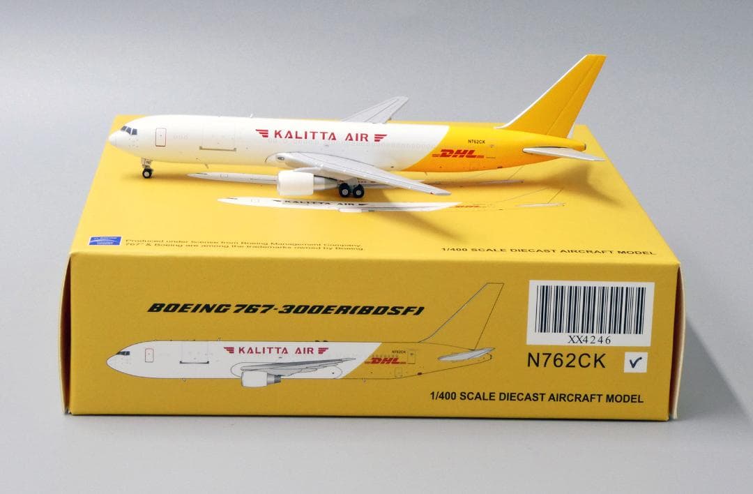 カリッタエア 767-300BCF N762CK 1/400