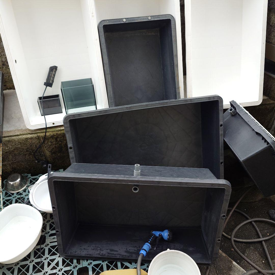 プラスチック水槽 大 ヒーター付き