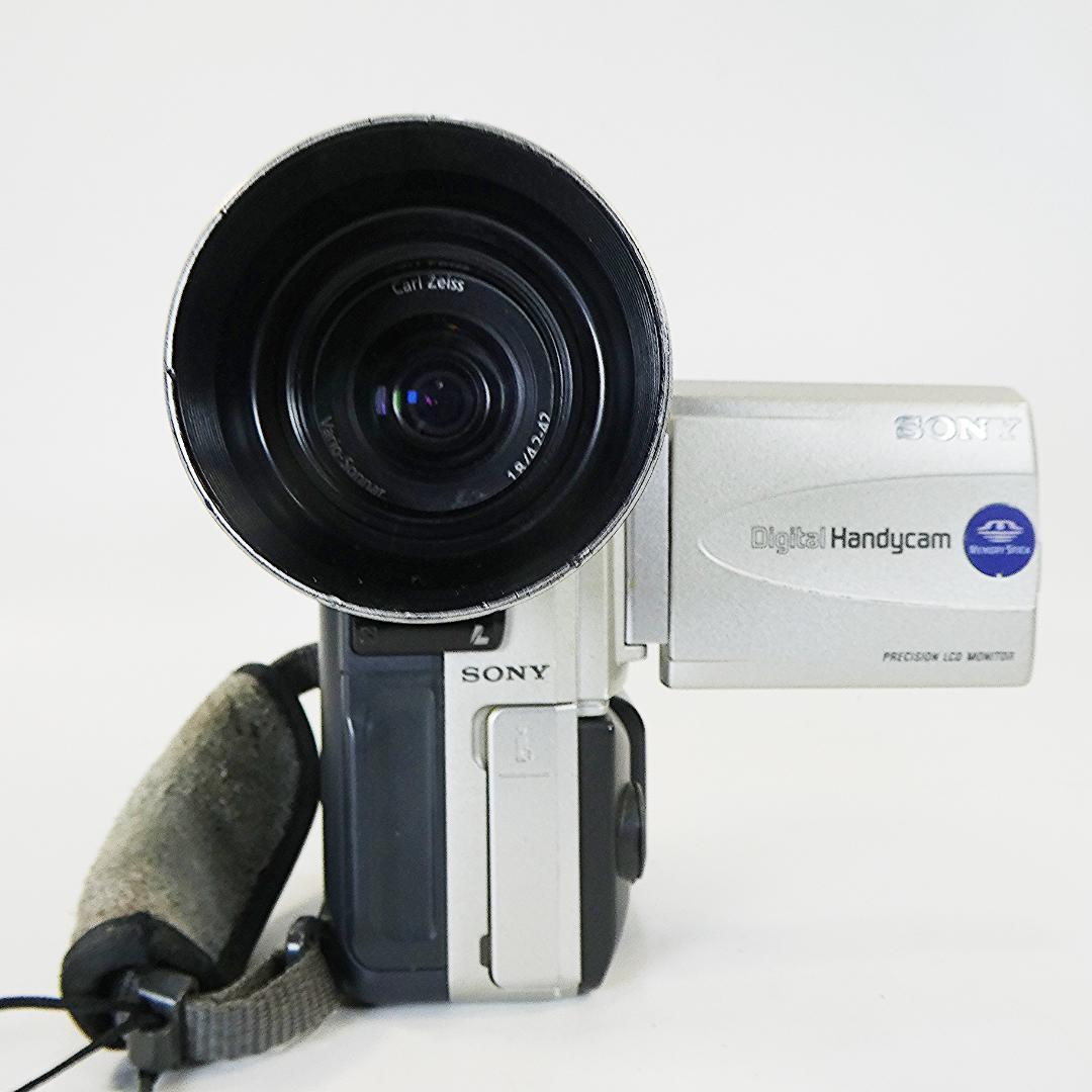 動作品 ソニーDCR-PC100 MiniDV ビデオカメラ DVDダビングに