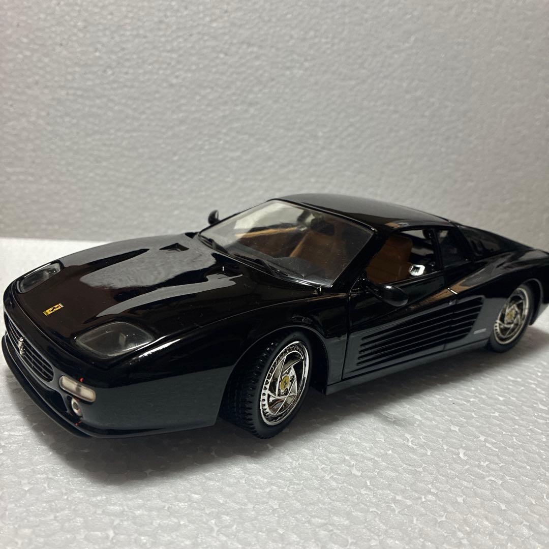フェラーリ F512M (テスタロッサ)1/18ダイキャストミニカー　ブラック