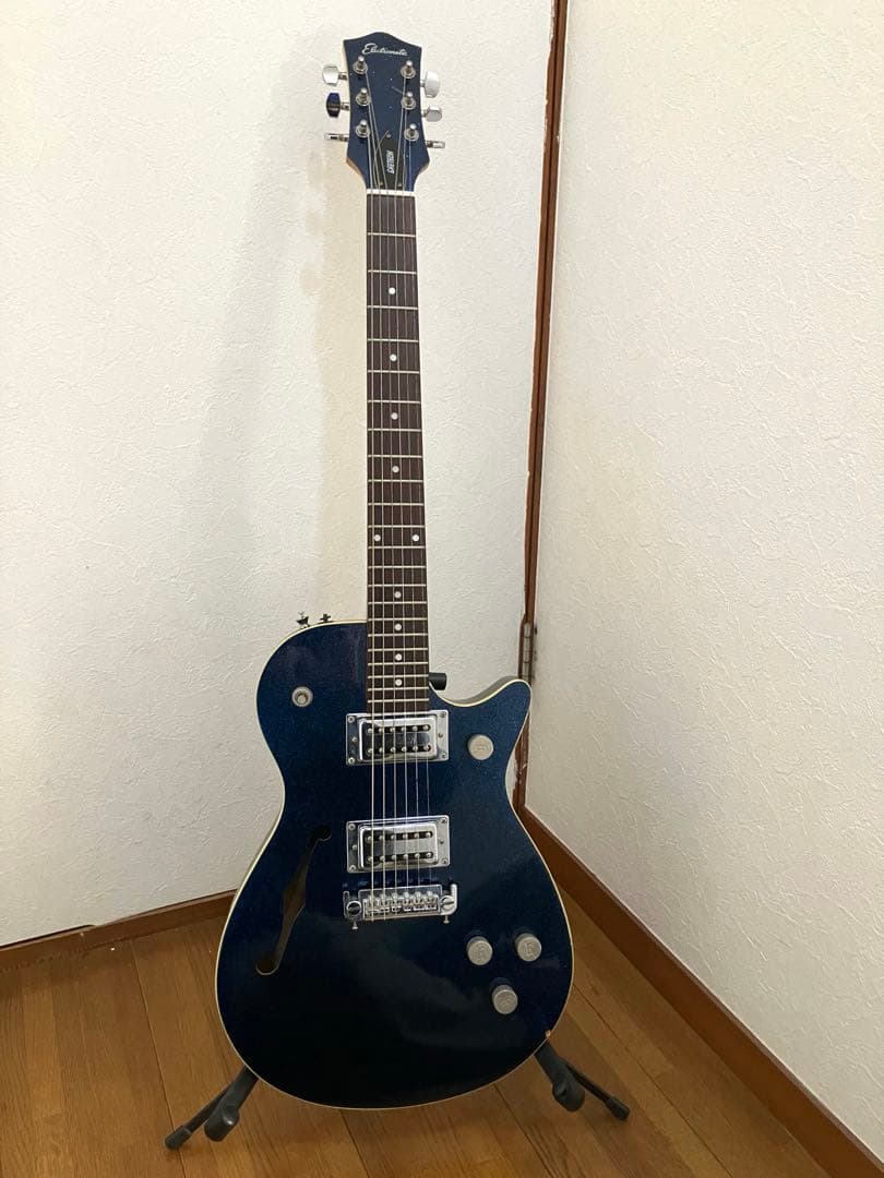 ギター グレッチ gretsch Electromatic 青ジャンク オマケ付