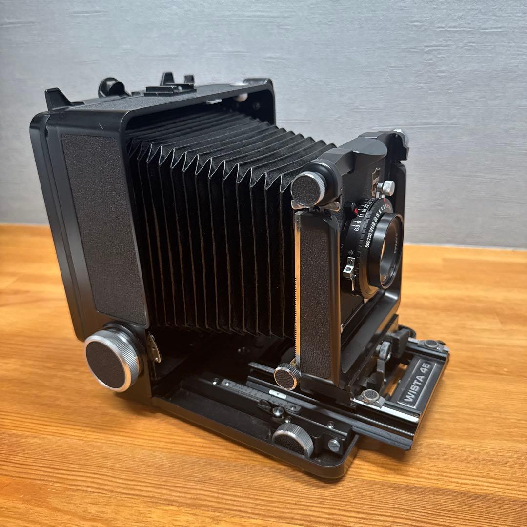 WISTA 45 SP-VX 大判カメラ 150mmレンズ、取扱説明書付き、美品