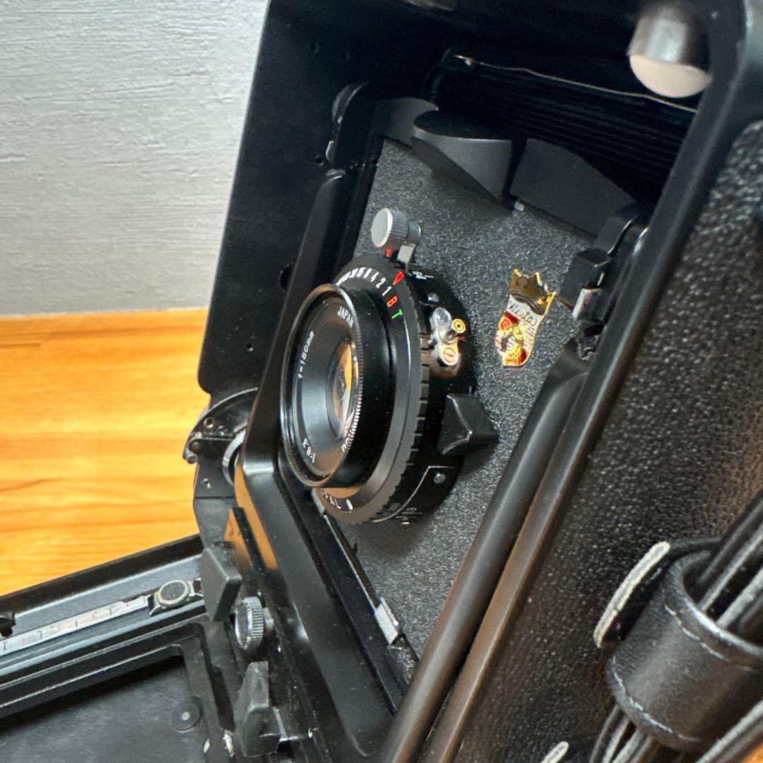 WISTA 45 SP-VX 大判カメラ 150mmレンズ、取扱説明書付き、美品