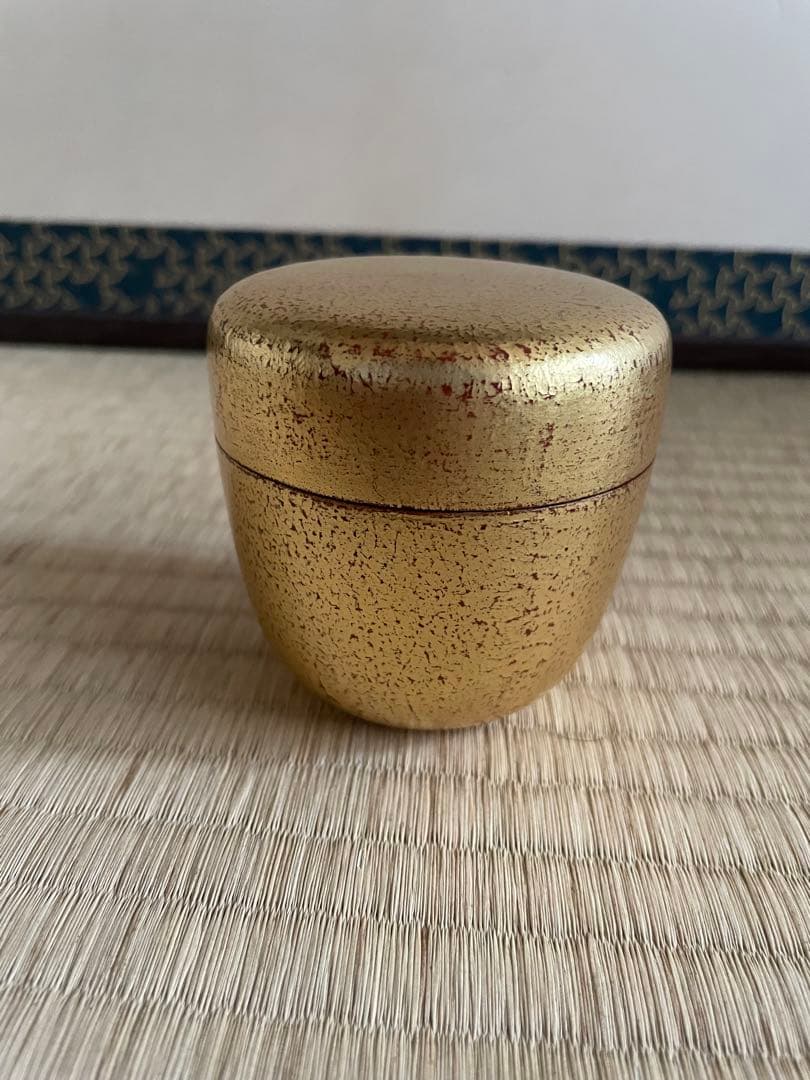 朱金棗　表千家即中斎花押　箱書