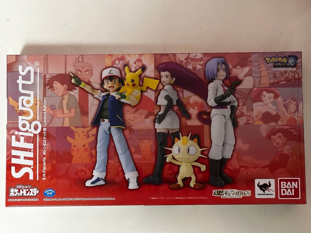 S.h.figuarts ポケットモンスター　サトシ&ロケット団　ポケモン