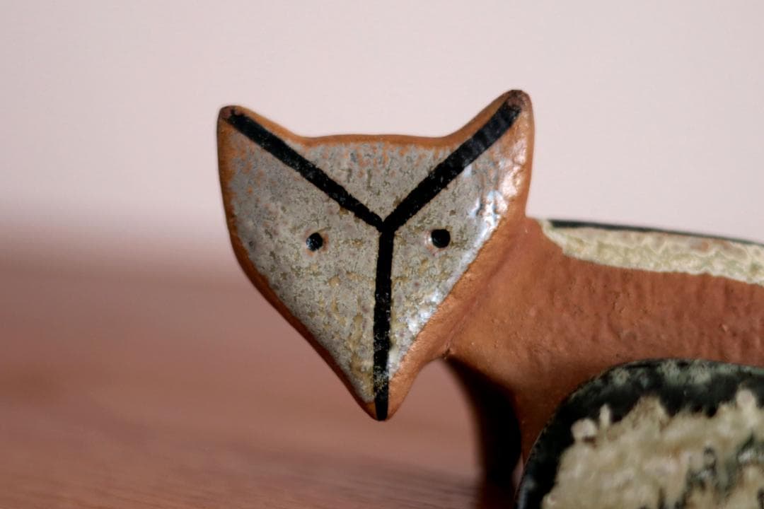 Lisa Larson リサラーソン 小さな動物園 キツネ 17472