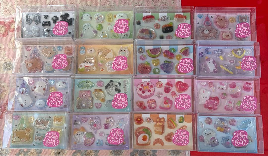 【GIGO限定商品 】うるちゅるポップ　シールセット 全16種セット