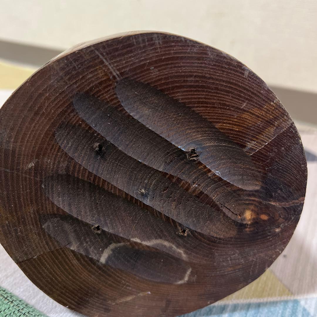 北海道　東栄民芸社　木製　木彫り　熊　おんぶ　肩車　彫刻　民藝　クマ　レトロ