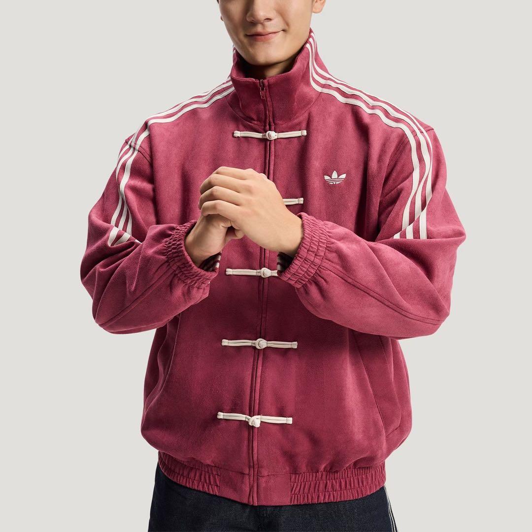 アディダス 中国限定 蛇年トラックジャケット　赤Mサイズ”