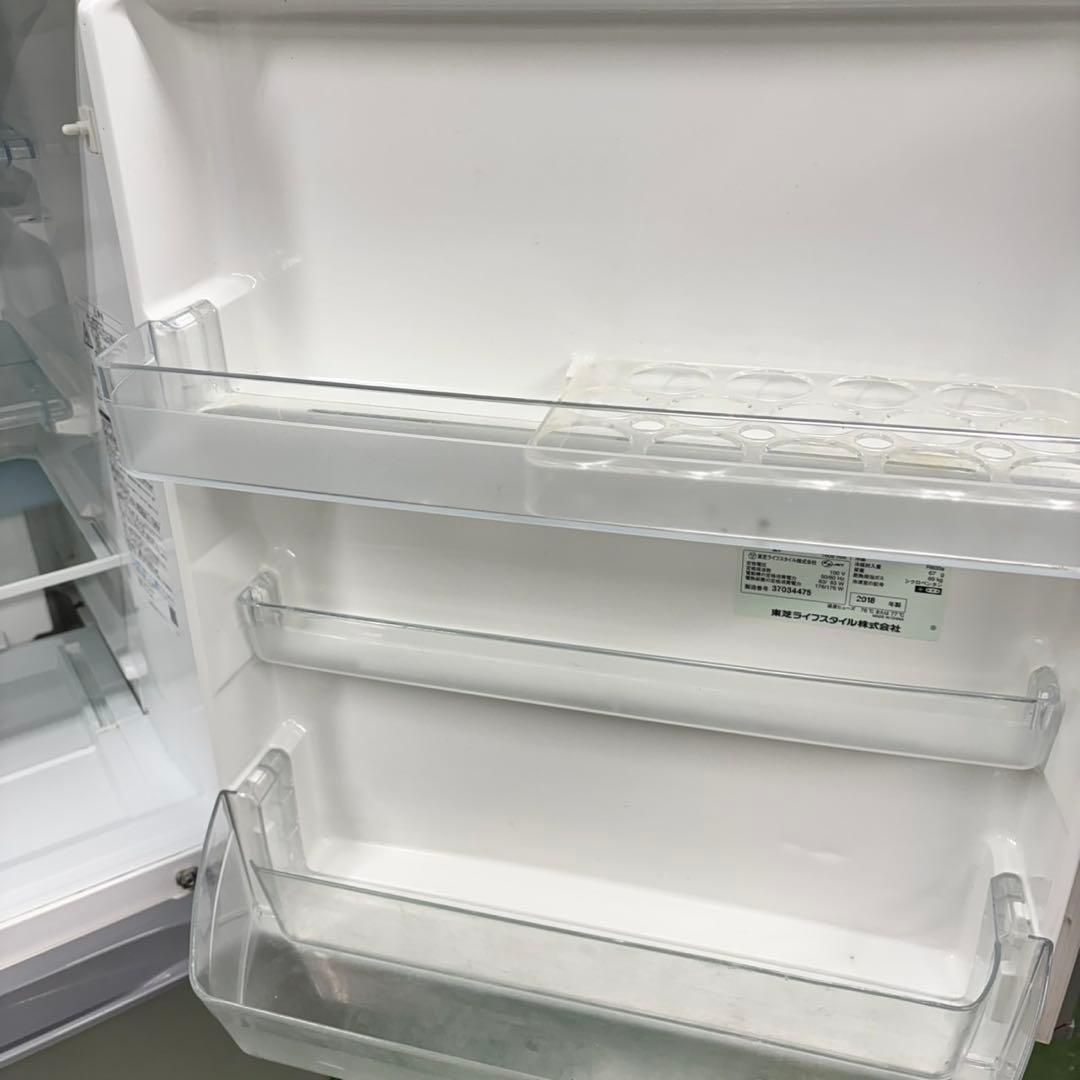 325 冷蔵庫　大型　300L〜400L 自動製氷機付　美品　右開き　東芝　格安