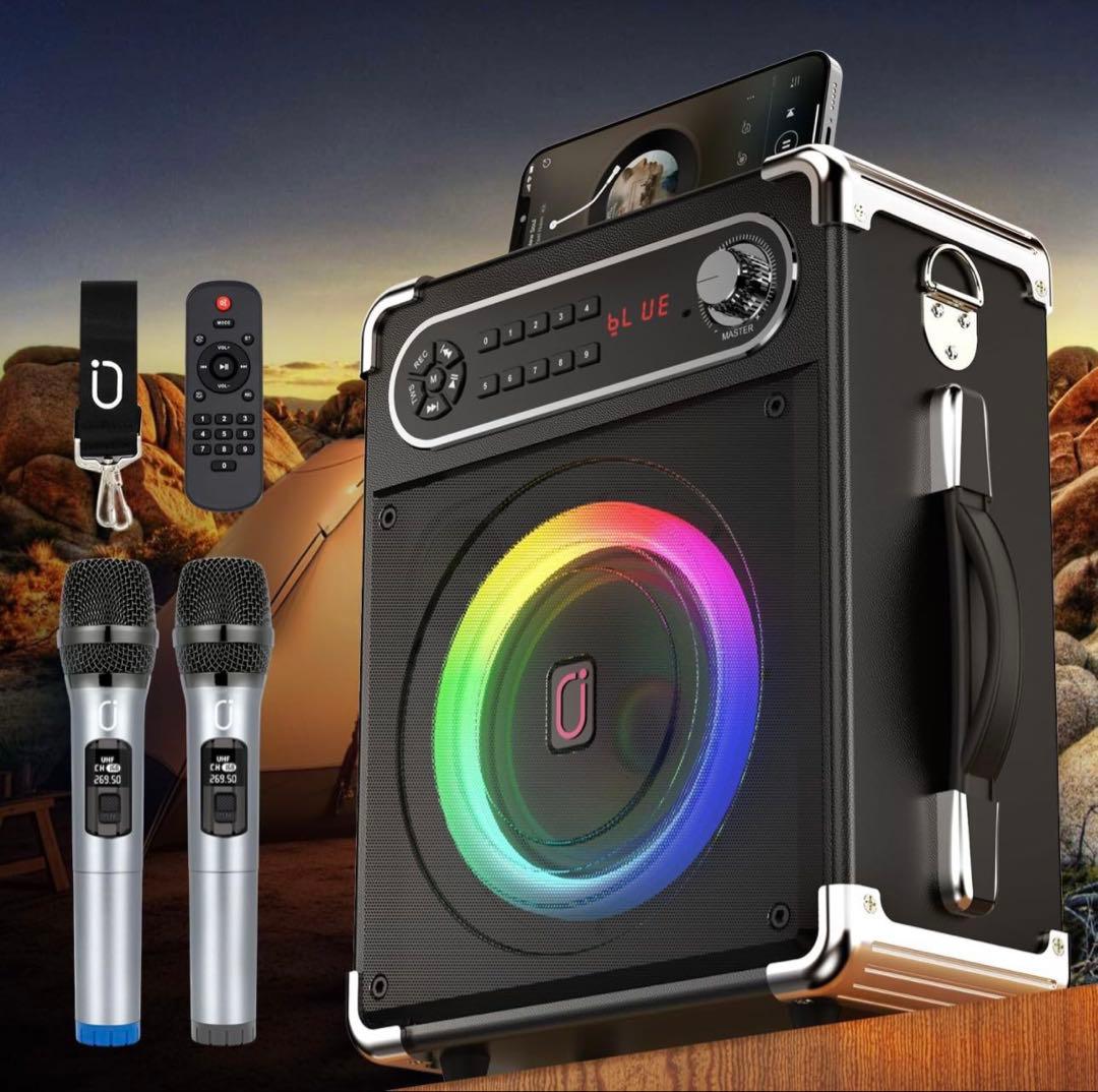 【年末セール】JYX スピーカーセット拡声器 Bluetooth 5.0対応