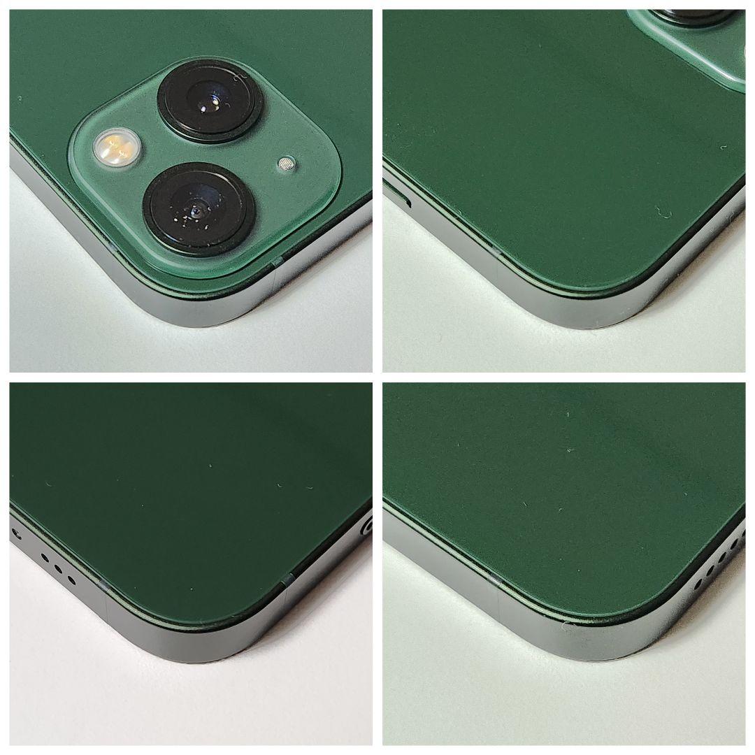 iPhone 13 128GB SIMフリー グリーン　バッテリー100%