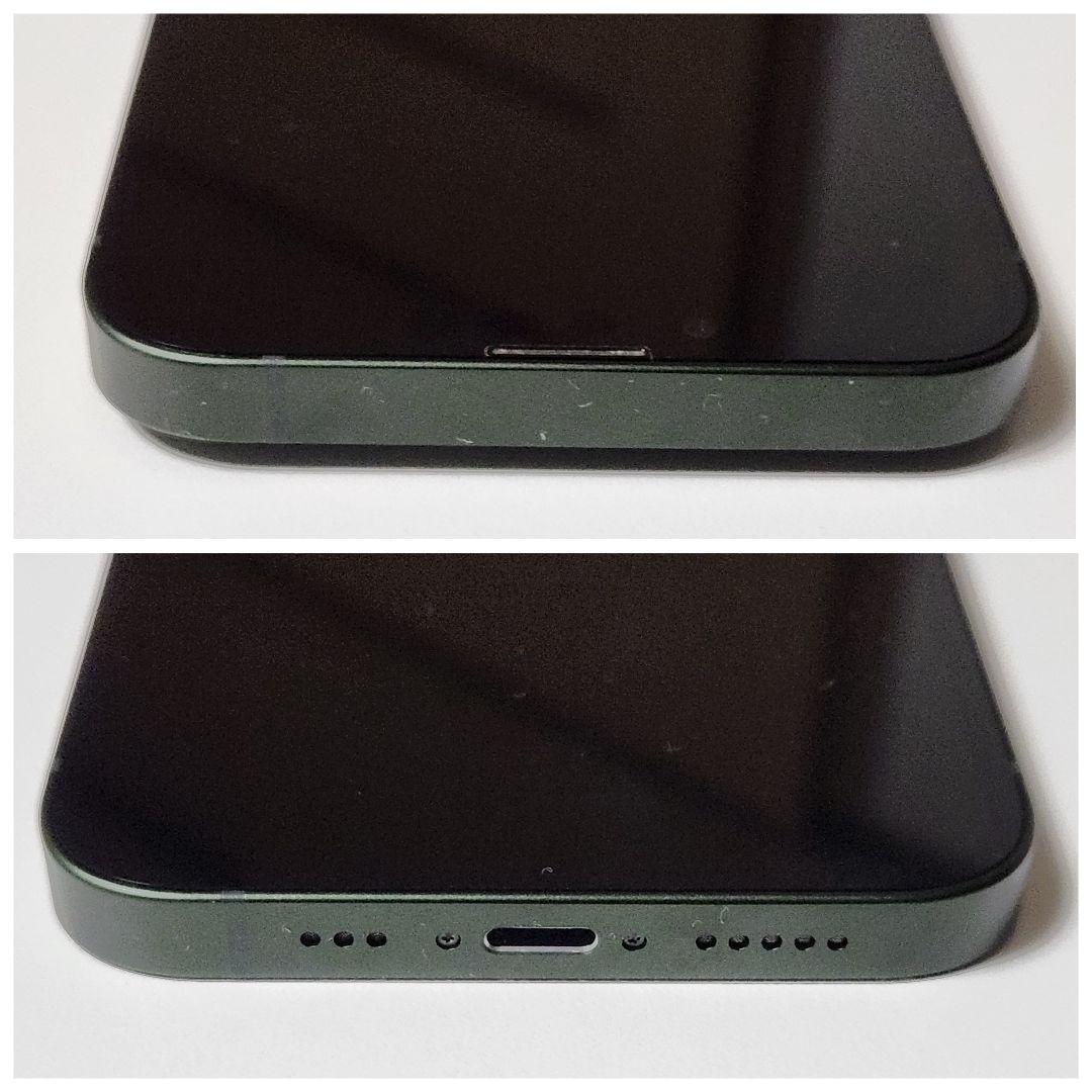 iPhone 13 128GB SIMフリー グリーン　バッテリー100%