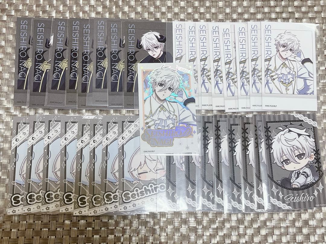 ブルーロック　ファボテリア　チェキ風カード　天使と悪魔ver 凪誠士郎