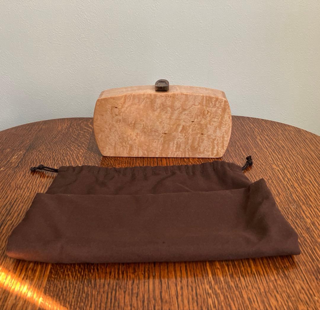 熊野洞工房　クラッチバッグ　工芸品