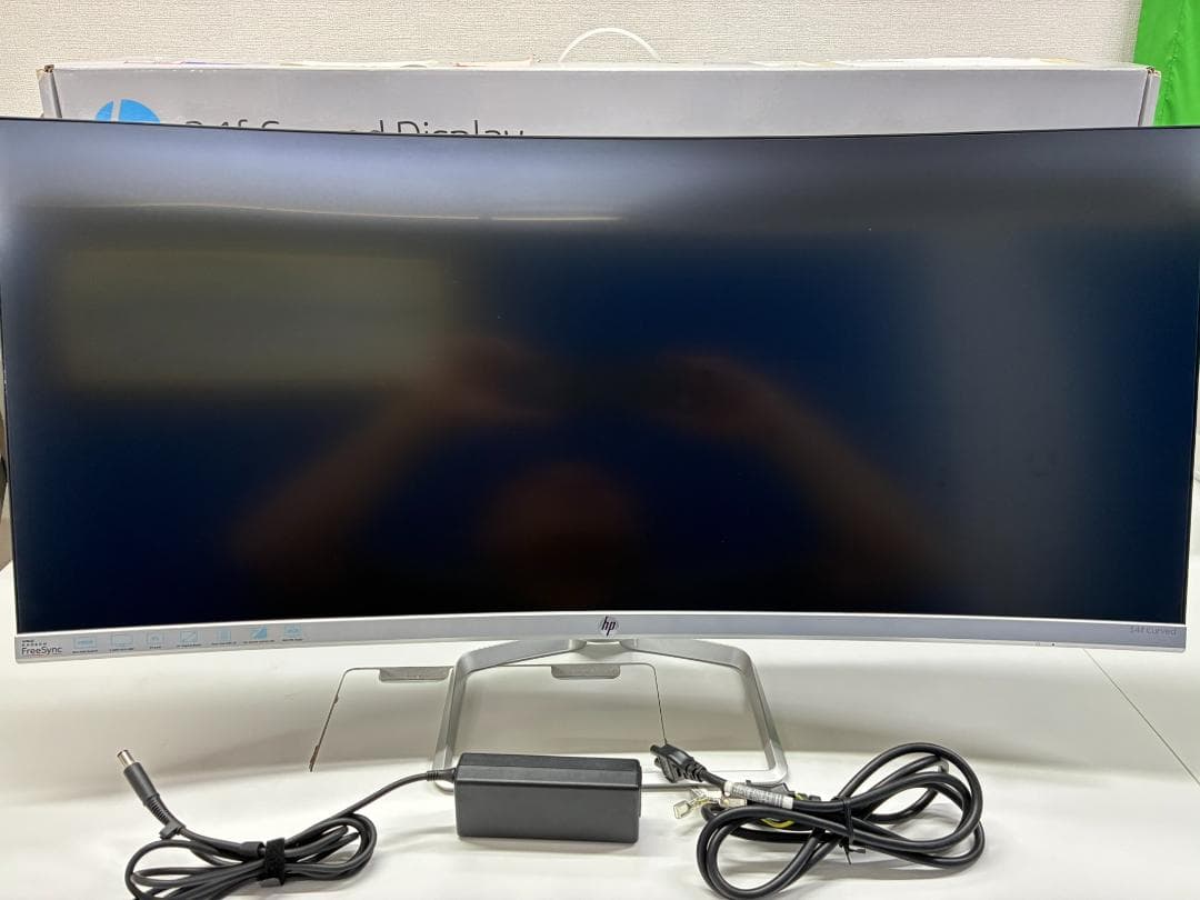 【美品】HP 34f Curved　34インチ湾曲ディスプレイ IPSパネル
