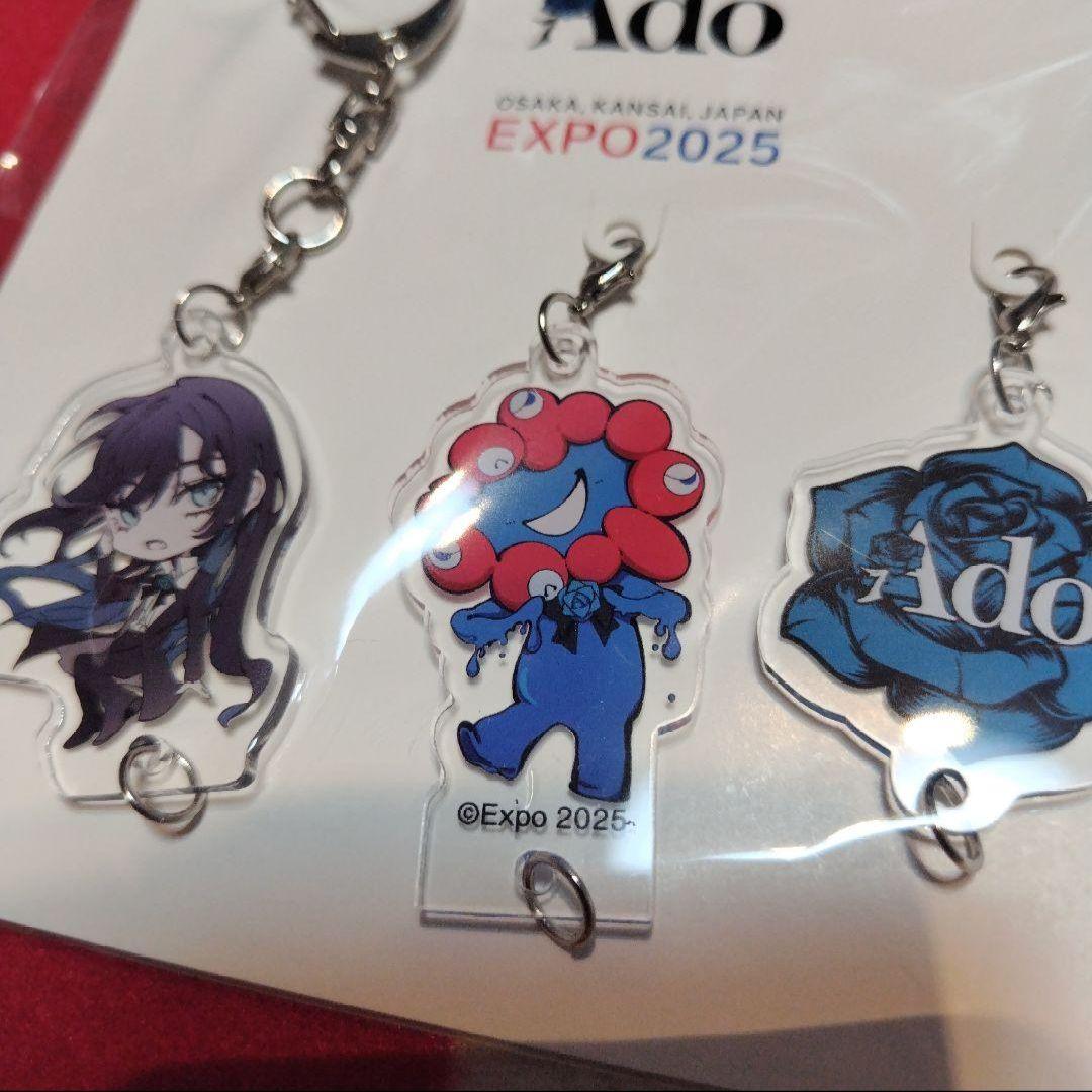 Ado 大阪万博 アクリルスタンド アクリルキーホルダー タオル 缶バッジ