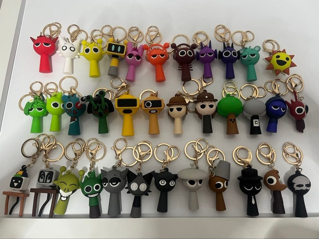 スプランキー　キーホルダー　35個コンプリートセット