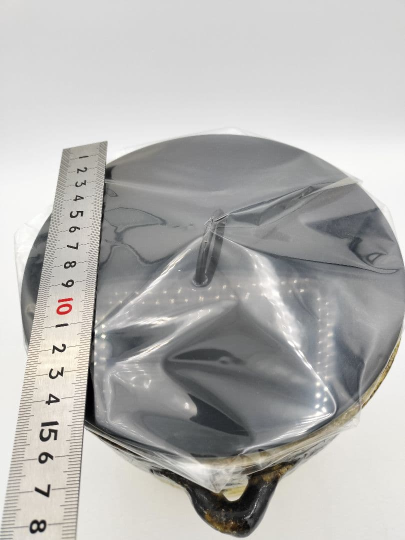 b385 【新品・未使用】水指 焼貫 川崎和楽 木箱 茶道具