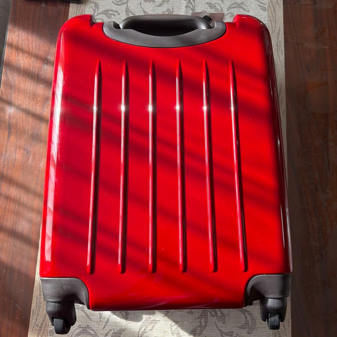 新品 リトルミィ（ドット 赤）スーツケース S 36L ムーミン