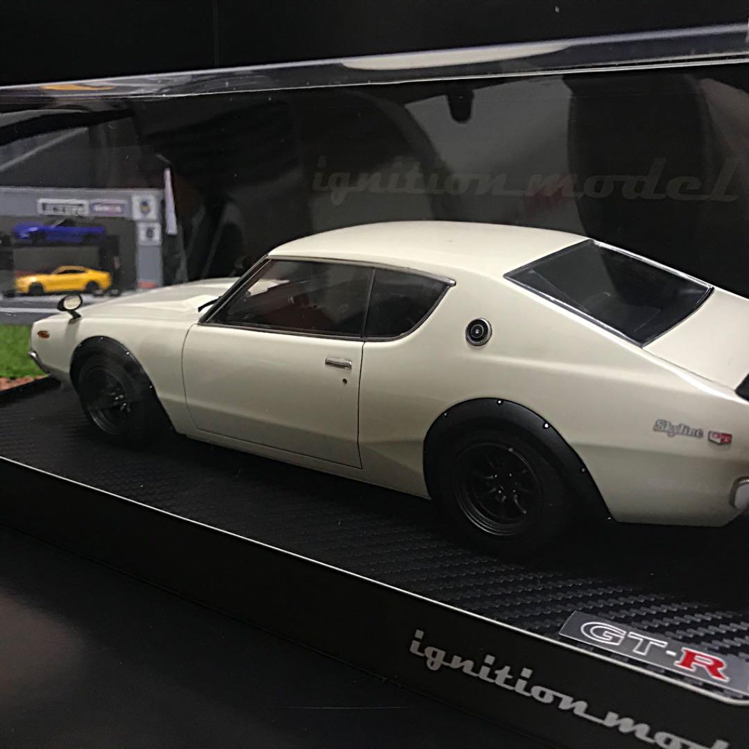イグニッションモデル 1/18 ケンメリ 希少ホワイト 未展示品　ラスト1