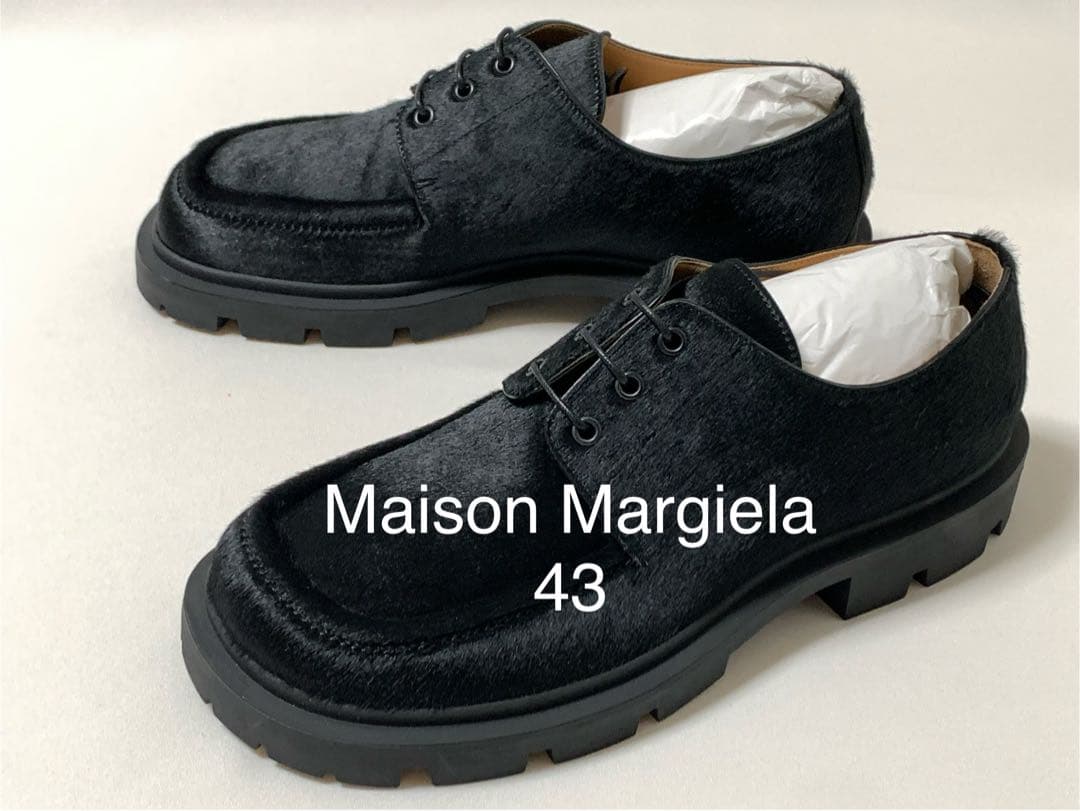 《 Maison Margiela 》クリートソール シューズ 43 ブラック