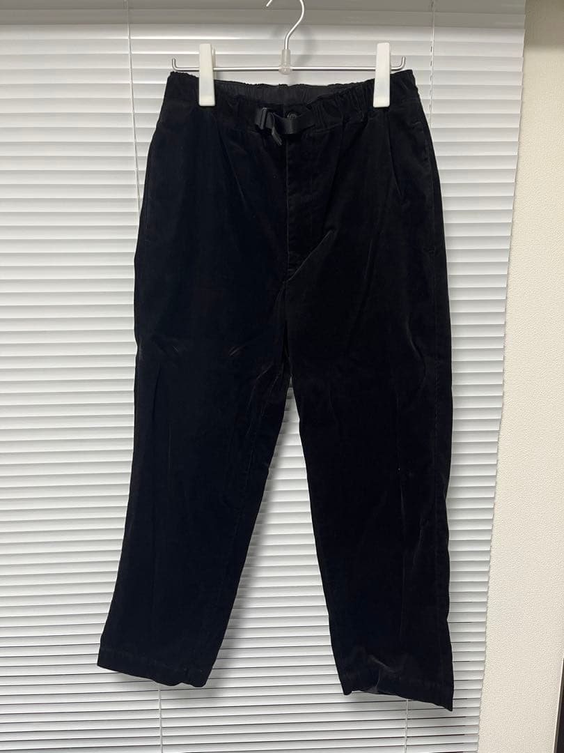 パンツ everyone corduroy belted pants