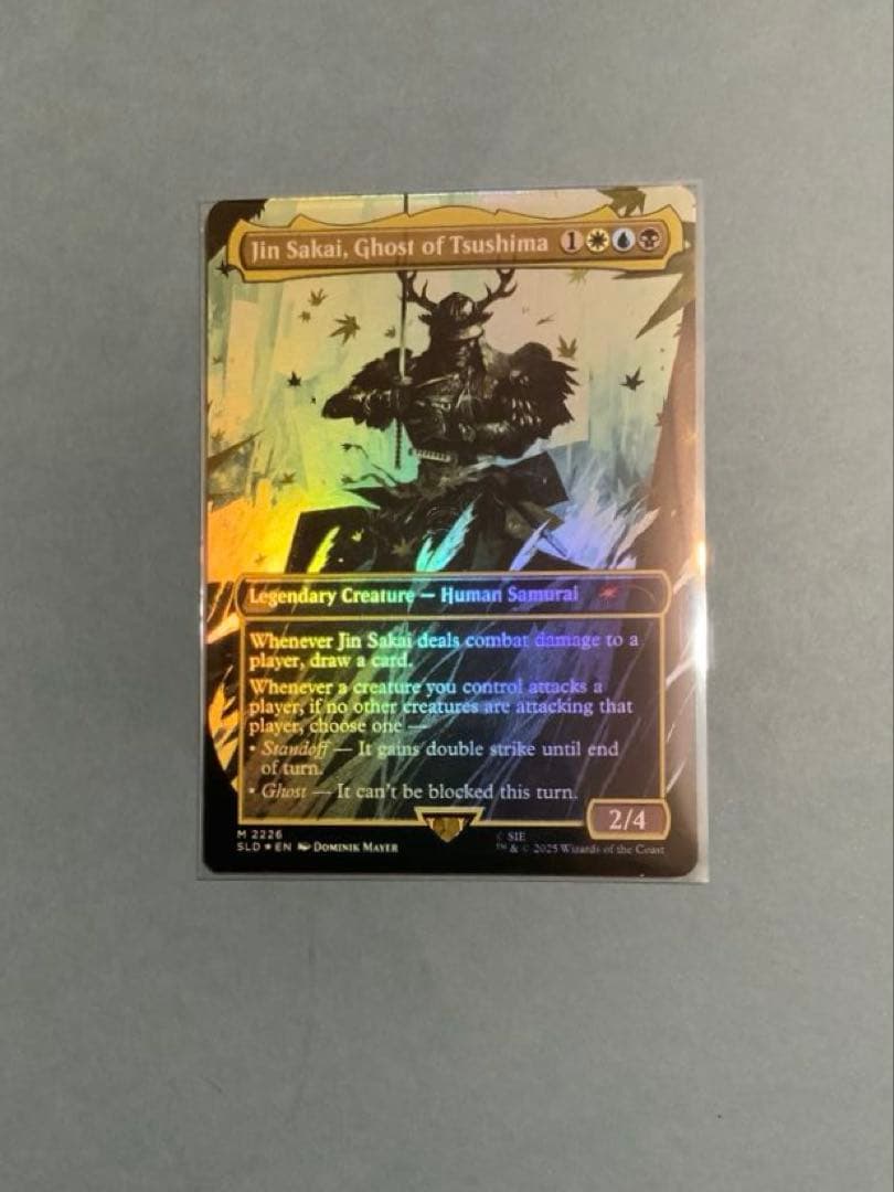 MTG 《Jin Sakai, Ghost of Tsushima》foil