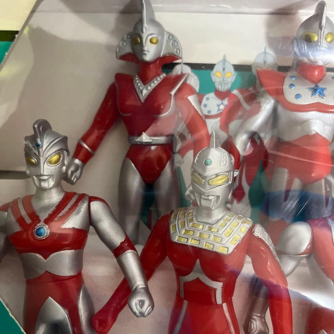 ⚠️レア　不滅のウルトラ戦士セット2 バンダイ　当時物　ソフビ