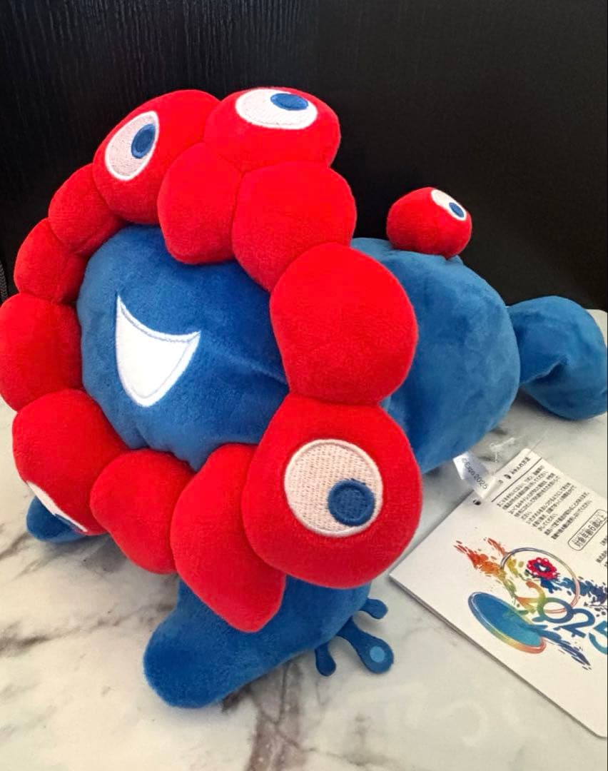 最終！ミャクミャク這い型ぬいぐるみ　大阪関西万博限定　Mサイズ